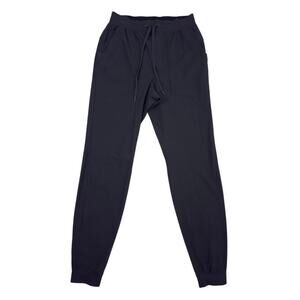 Lululemon ABC Pull On Jogger Pants Mens Small Black Warpstreme Stretch
